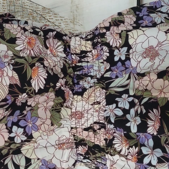 New Summer Boho Floral Dress Size M - Picture 7 of 14